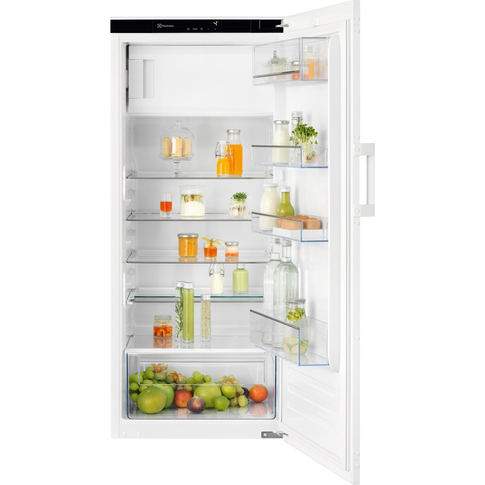 Bild von Electrolux EK244SRWE Kühlschrank Einbau Dekorfronttüre 126.9 cm Weiss, 933034390