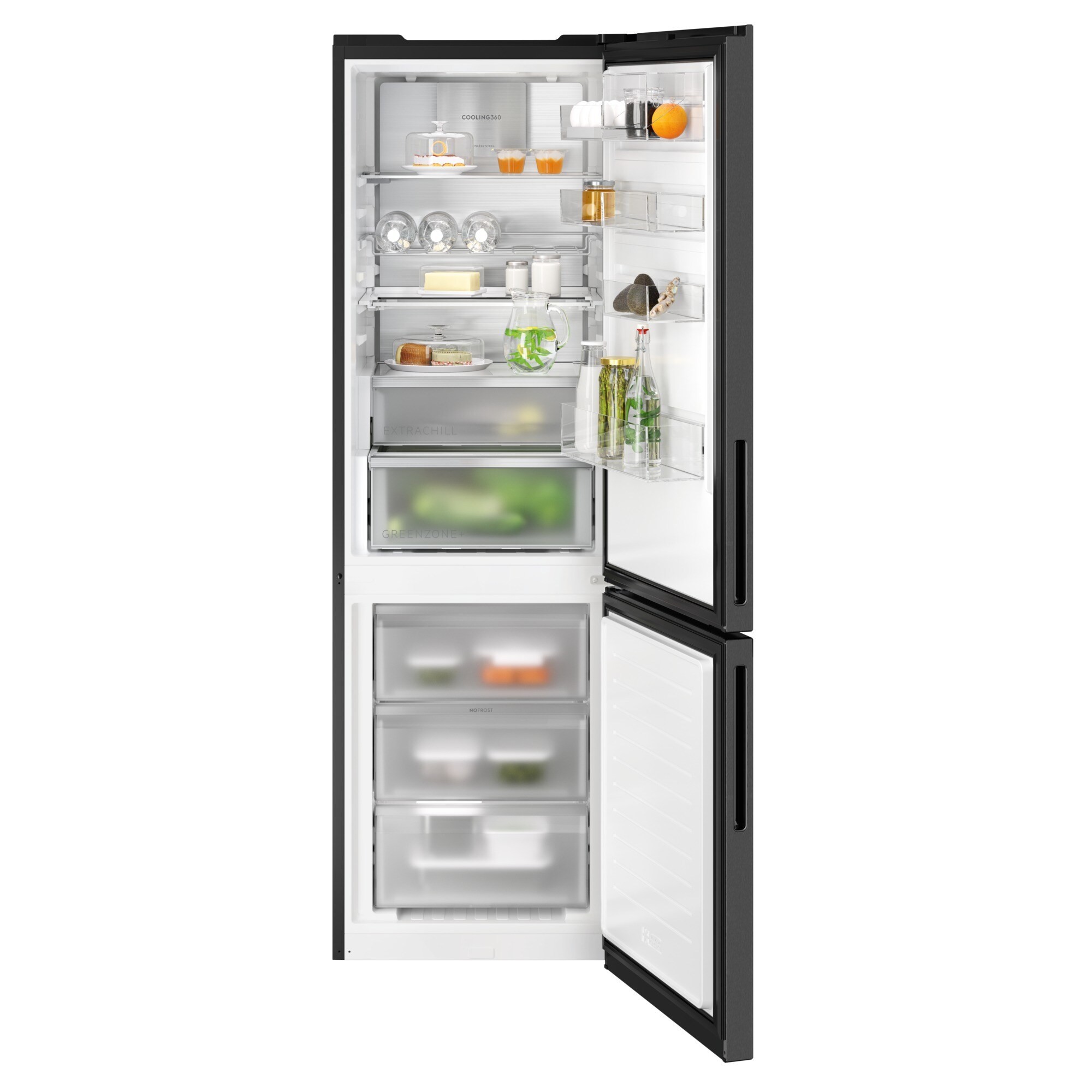 Bild von Electrolux SB330NIMS Kühl-/Gefrierkombination NoFrost 186 cm schwarz, 925993702