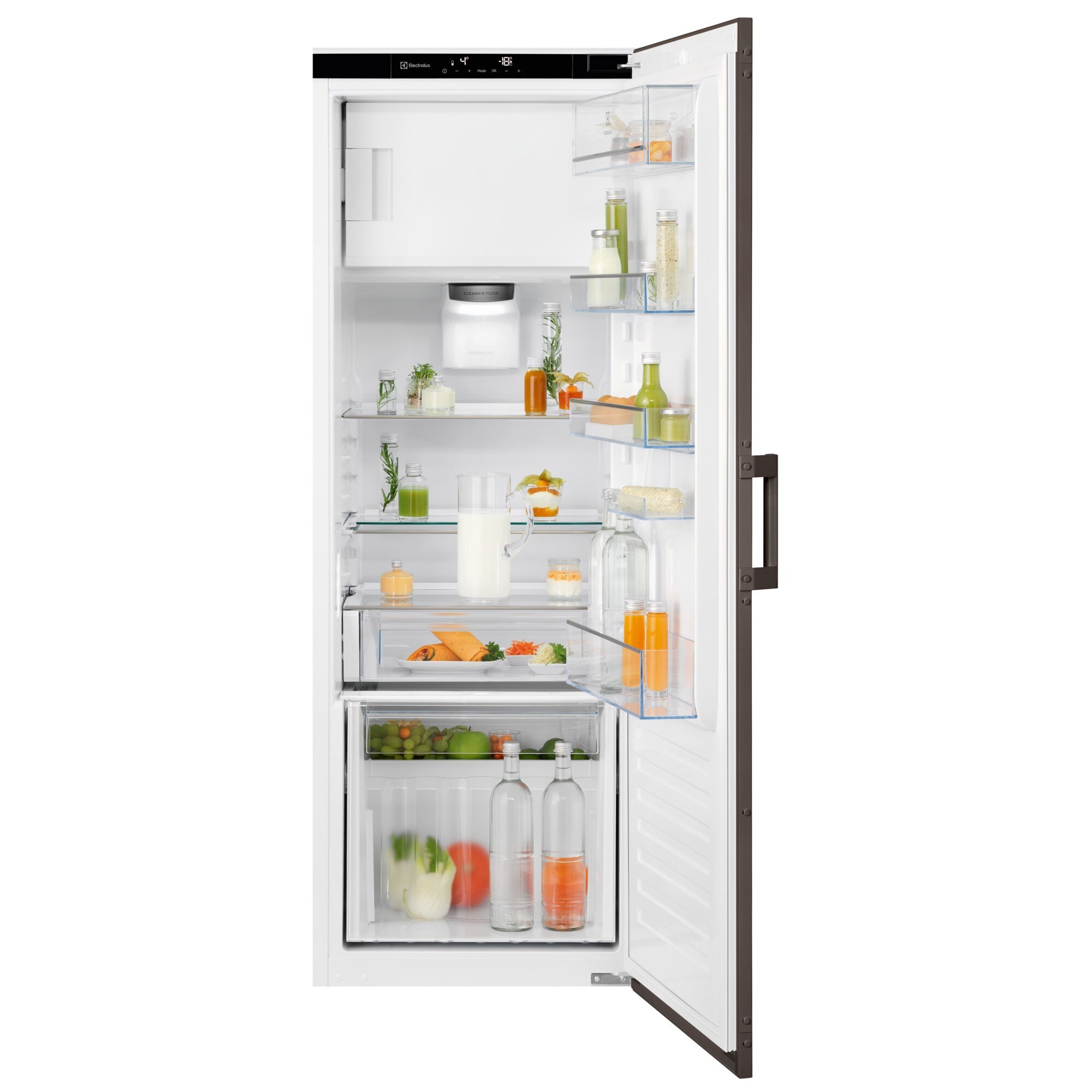 Bild von Electrolux EK284SARBR Kühlschrank Einbau Dekorfronttüre Braun 152.3 cm, 933035610